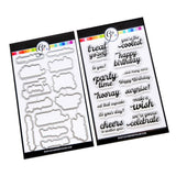 Catherine Pooler - Birthday Banter Sentiments Stamp Set and Die Bundle