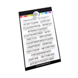 Catherine Pooler - Birthday One Liners Sentiments Stamp Set