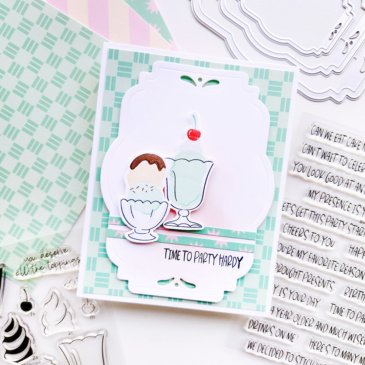 Catherine Pooler - Birthday One Liners Sentiments Stamp Set