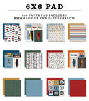 ***Pre-Order*** Carta Bella - Cars - 6x6 Paper Pad