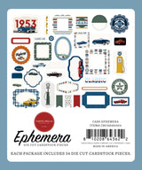 Carta Bella - Cars - Ephemera