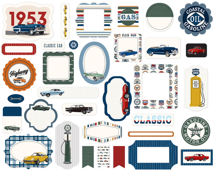 Carta Bella - Cars - Ephemera