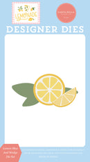 ***Pre-Order*** Carta Bella - Lemonade - Small Die Set - Lemon Slice And Wedge