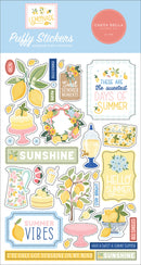 ***Pre-Order*** Carta Bella - Lemonade - Puffy Stickers