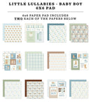 ***Pre-Order*** Carta Bella - Little Lullabies - Baby Boy - 6x6 Paper Pad