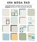 ***Pre-Order*** Carta Bella - Little Lullabies - Baby Boy - Cardmakers 6X6 Mega Pad