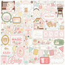***Pre-Order*** Carta Bella - Little Lullabies - Baby Girl - Element Sticker