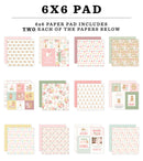 ***Pre-Order*** Carta Bella - Little Lullabies - Baby Girl - 6x6 Paper Pad