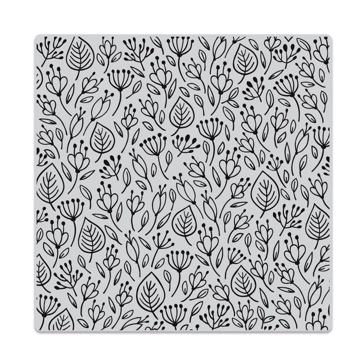 Hero Arts - Bold Prints Cling Rubber Stamp - Flower Garden