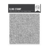 ***Pre-Order*** Hero Arts - You've Got A Friend - Friendly Type Cling Stamp