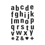 Hero Arts - Luggage Lowercase Alphabet Clear Stamps
