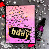 Hero Arts - Luggage Lowercase Alphabet Clear Stamps