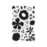 ***Pre-Order*** Hero Arts - You've Got A Friend - Abstract Floral Clear Stamp Set