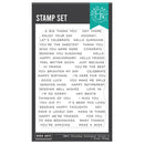 ***Pre-Order*** Hero Arts - Everyday Sentiment Strips 2 Clear Stamp Set