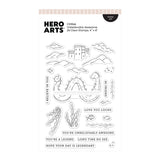 ***Pre-Order*** Hero Arts - Don't Stop Believing - Unbelievably Awesome Clear Stamp Set