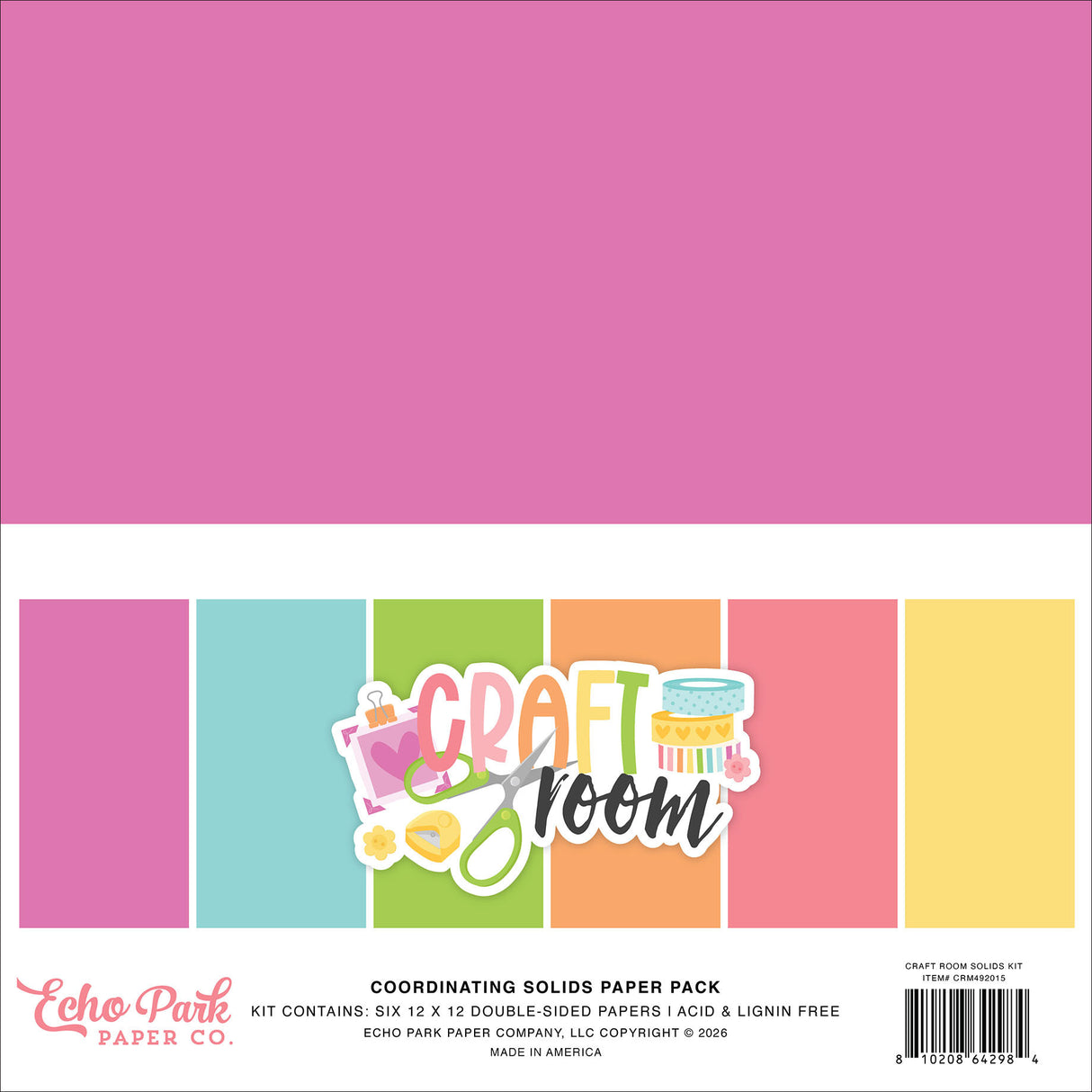 Echo Park - Craft Room - Solids Kit