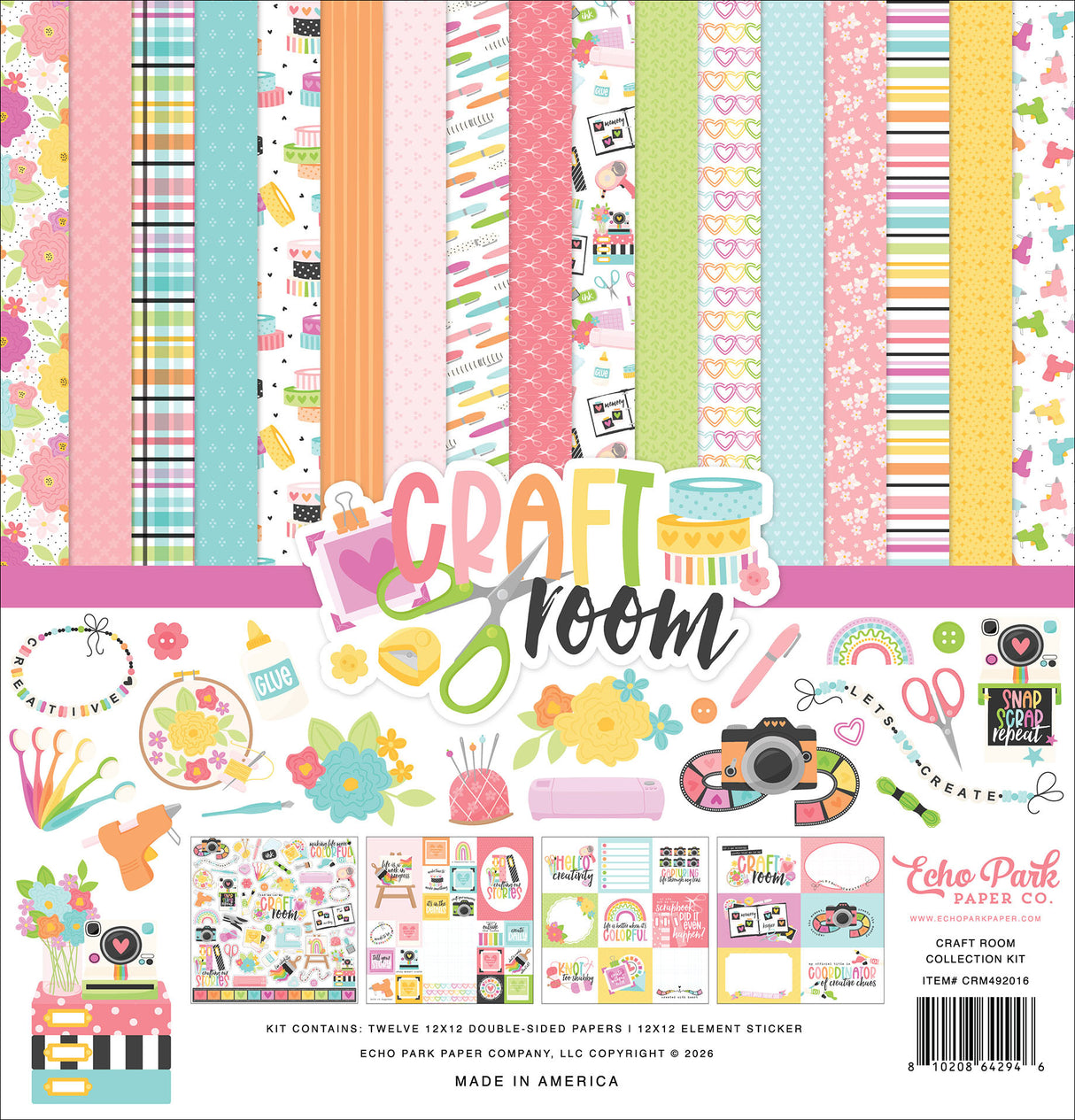 Echo Park - Craft Room - Collection Kit