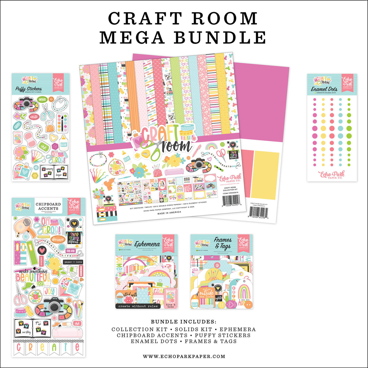 Echo Park - Craft Room - Mega Bundle