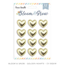 Cocoa Vanilla Studio - Bloom & Grow - Golden Hearts