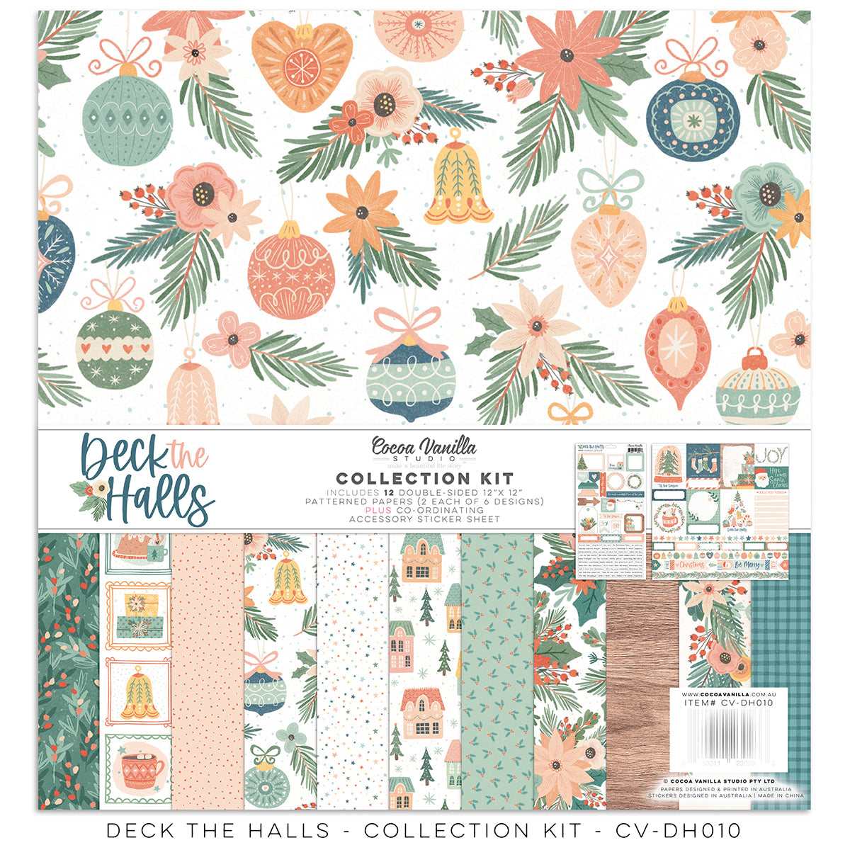 Cocoa Vanilla Studio - Deck The Halls - Collection Kit