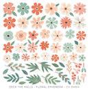 Cocoa Vanilla Studio - Deck The Halls - Floral Ephemera