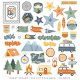 Cocoa Vanilla Studio - Great Escape - Die Cut Ephemera