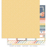 Cocoa Vanilla Studio - Heart & Home - 12 x 12 Paper - Gather