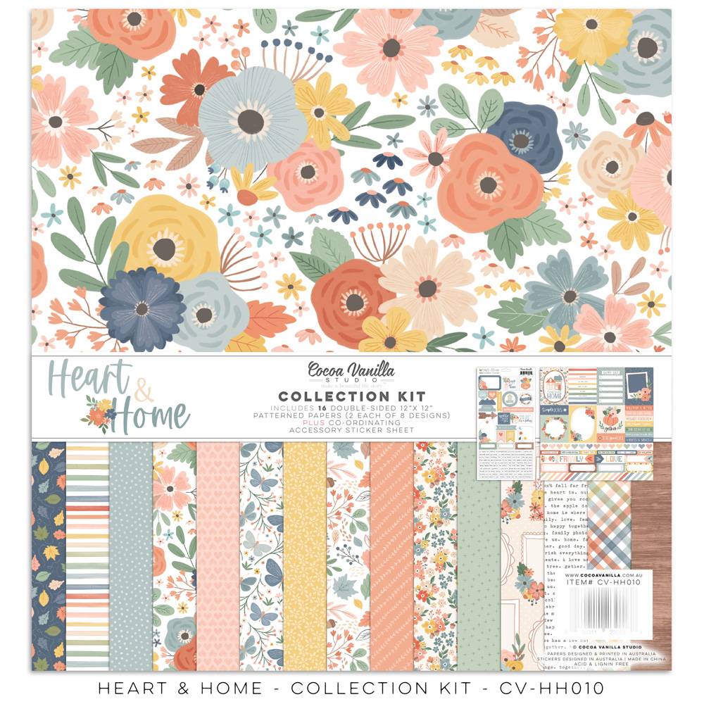 Cocoa Vanilla Studio - Heart & Home - Collection Kit
