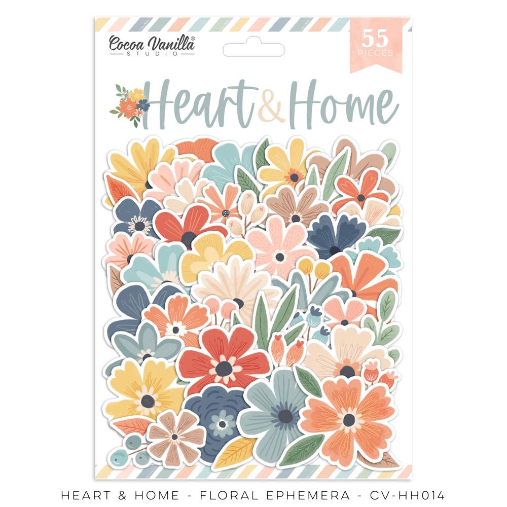 Cocoa Vanilla Studio - Heart & Home - Floral Ephemera