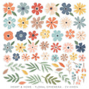 Cocoa Vanilla Studio - Heart & Home - Floral Ephemera