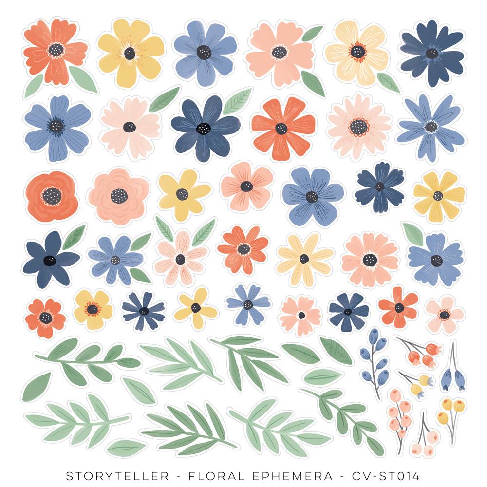 Cocoa Vanilla Studio - Storyteller - Floral  Ephemera