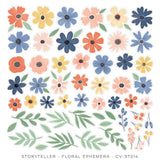 Cocoa Vanilla Studio - Storyteller - Floral  Ephemera