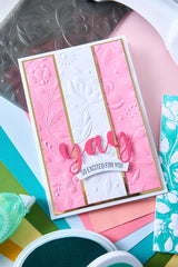 Sizzix - 3D Textured Impressions Embossing Folder  Happy Garden #1 by Catherine Pooler