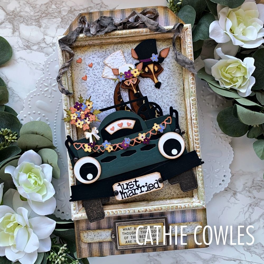 Sizzix - Thinlits Die Set 10PK  Gertrude Colorize by Tim Holtz