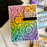 Sizzix - Multi Level Textured Impressions Embossing Folder Vault Lace by Tim Holtz