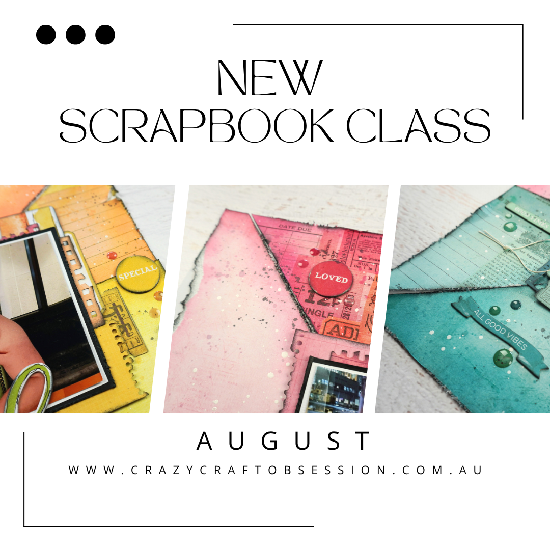 Scrapbook Class - September Scrapbooking Class (In-Person)