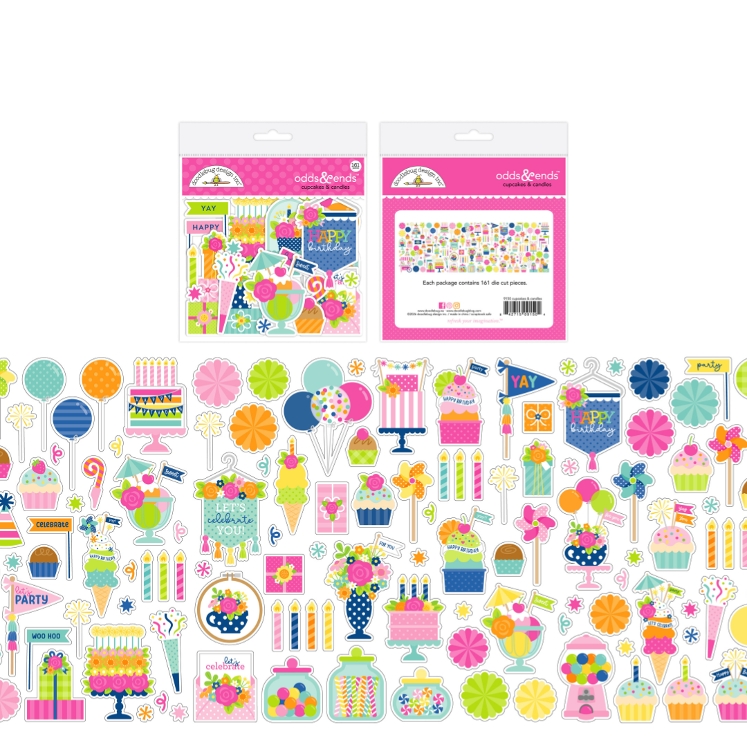 Doodlebug - Cupcakes & Candles - Odds & Ends