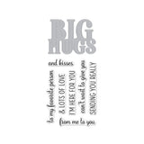Hero Arts - Big Hugs Stamp & Cut Set