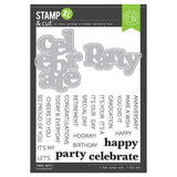 Hero Arts - Its Our Anniversary Stamp & Cut Set