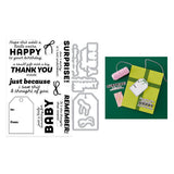 Hero Arts - Just Because Stamp & Cut Set