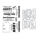 Hero Arts - Just Because Stamp & Cut Set