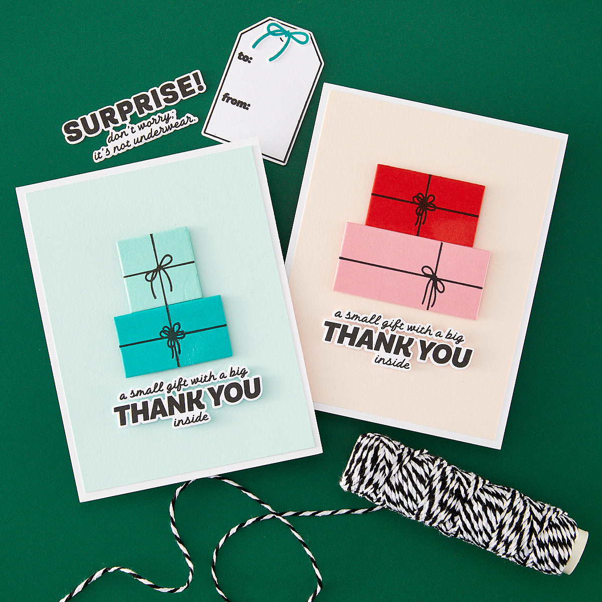 Hero Arts - Just Because Stamp & Cut Set