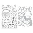 ***Pre-Order*** Hero Arts - Spring Tweetings Stamp & Cut Set