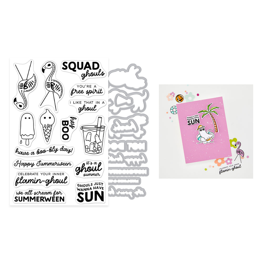 ***Pre-Order*** Hero Arts - Ghoul Summer Stamp & Cut