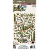 ***Pre-Order*** 49 And Market - Campfire Memories - Laser Cut - Camping
