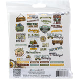 ***Pre-Order*** 49 And Market - Campfire Memories - Chipboard Sentiments