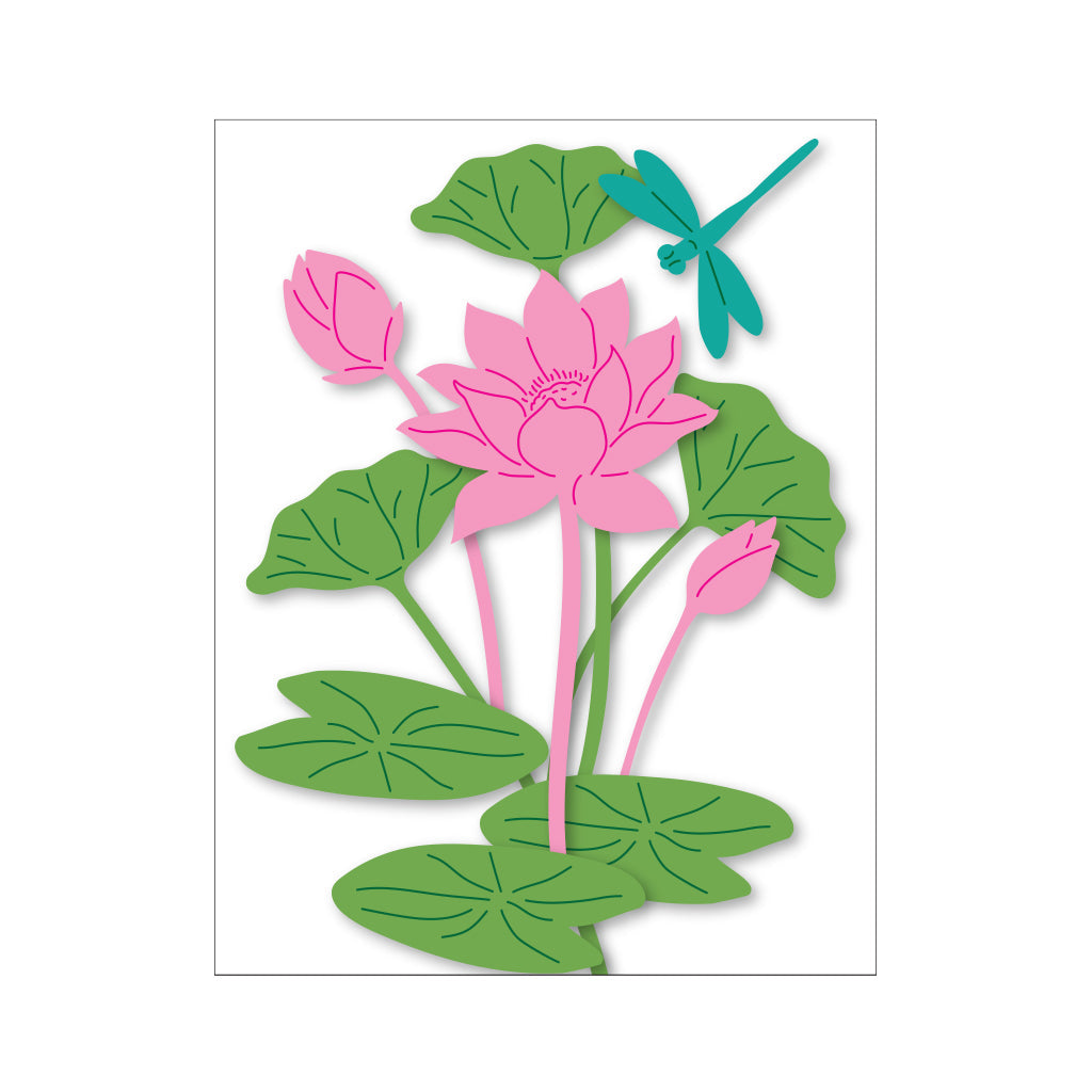 Hero Arts - Water Lilies Fancy Dies