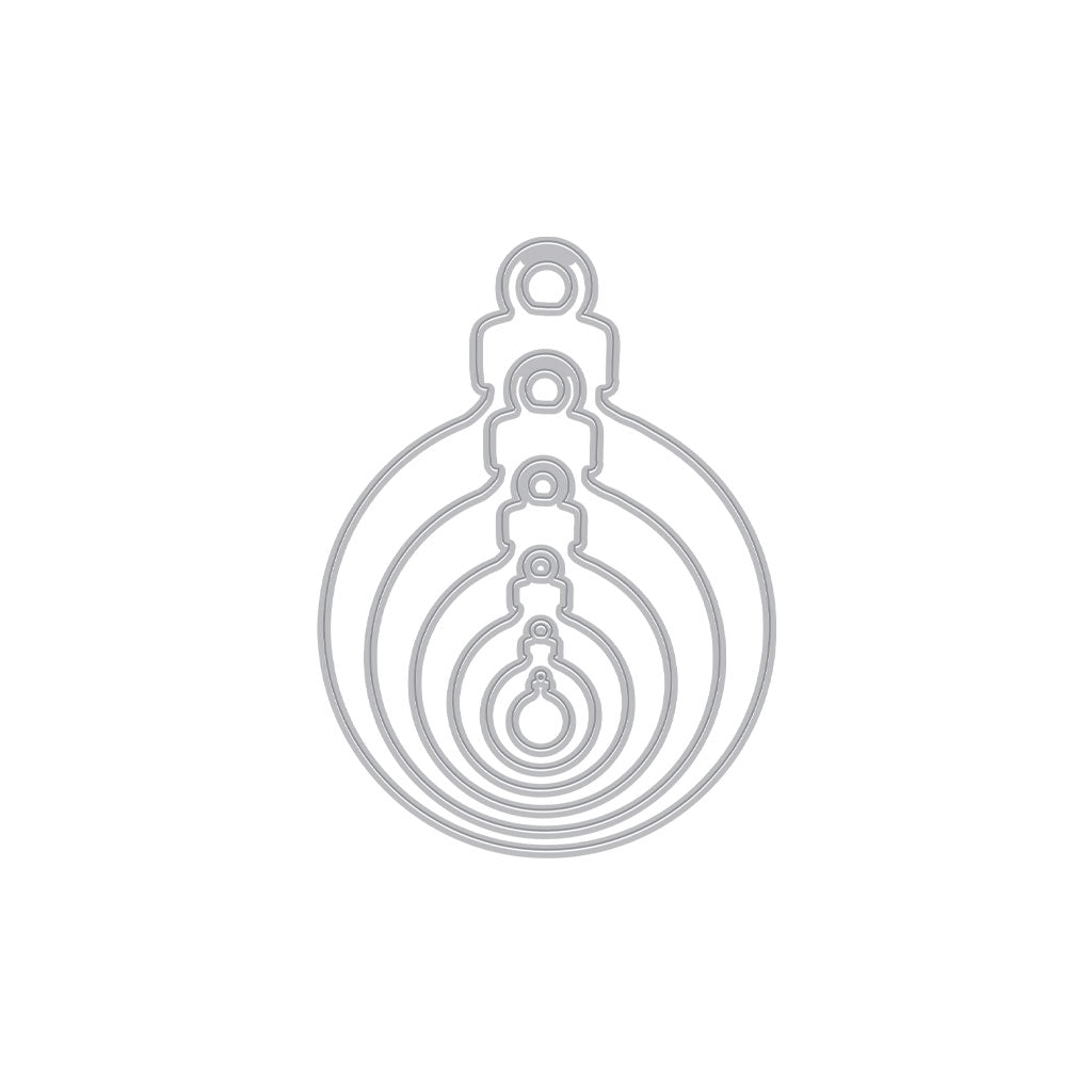 Hero Arts - Bulb Ornament Infinity Nesting Dies