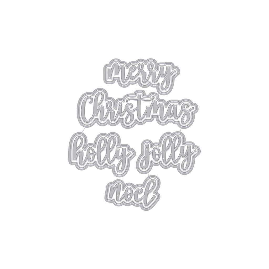Hero Arts - Christmas Words Dies