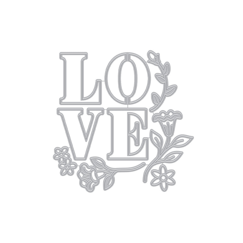 Hero Arts - Love and Florals Dies